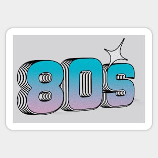 80S Sticker